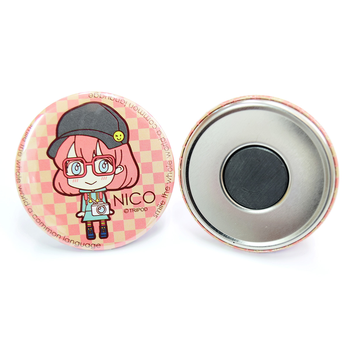 グッズ製作：缶マグネット